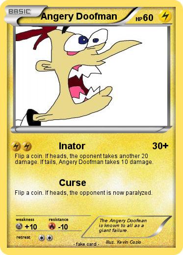 Pokemon Angery Doofman