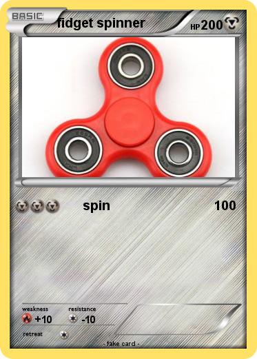 Pokemon fidget spinner