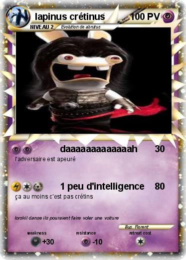 Pokemon lapinus crétinus