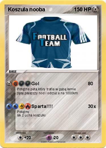 Pokemon Koszula nooba 