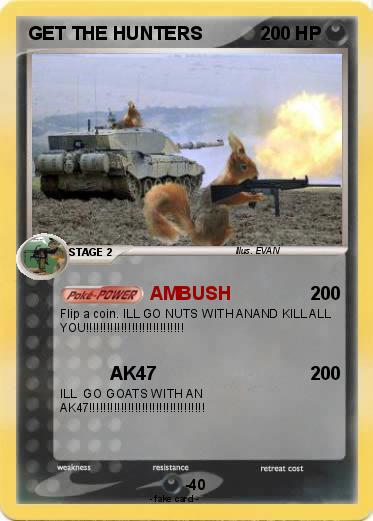 Pokemon GET THE HUNTERS