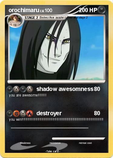 Pokemon orochimaru