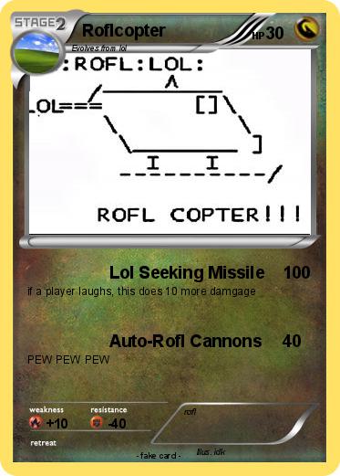 Pokemon Roflcopter