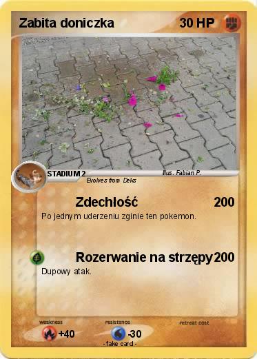 Pokemon Zabita doniczka