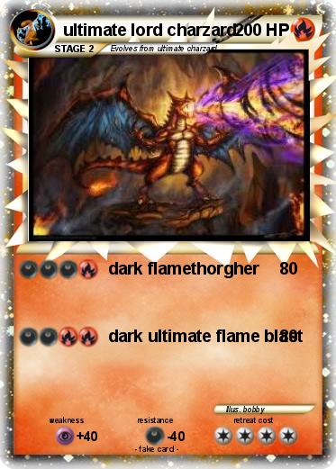 Pokemon ultimate lord charzard