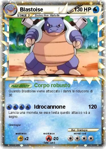 Pokemon Blastoise