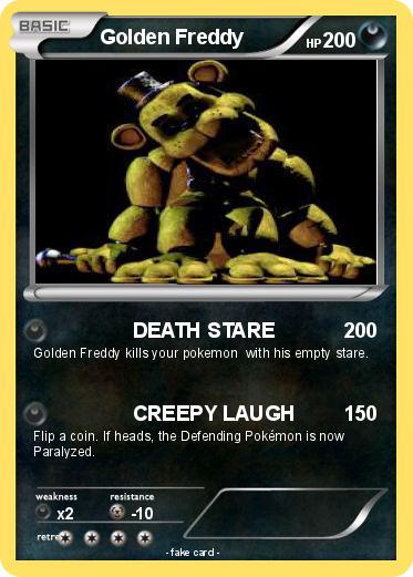 Pokemon Golden Freddy