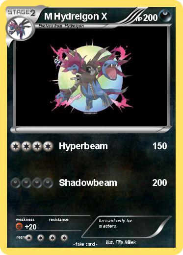 Pokemon M Hydreigon X