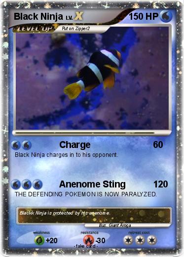 Pokemon Black Ninja