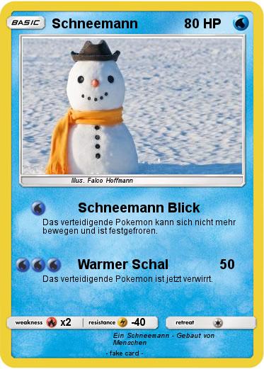 Pokemon Schneemann