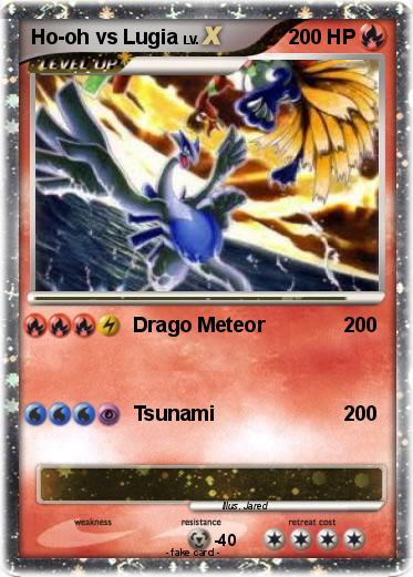 Pokemon Ho-oh vs Lugia