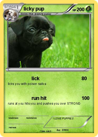 Pokemon licky pup
