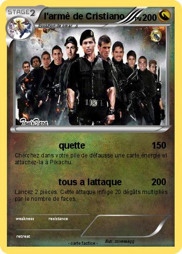 Pokemon l'armè de Cristiano