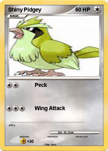 Pokemon Shiny Pidgey