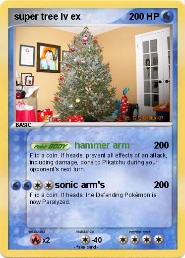 Pokemon super tree lv ex