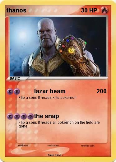 Pokemon thanos