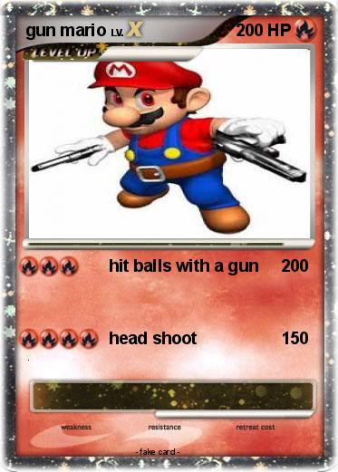 Pokemon gun mario