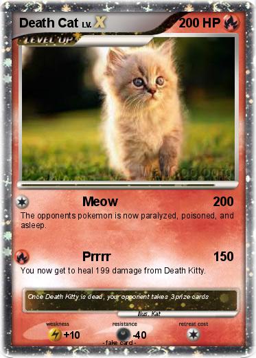 Pokemon Death Cat