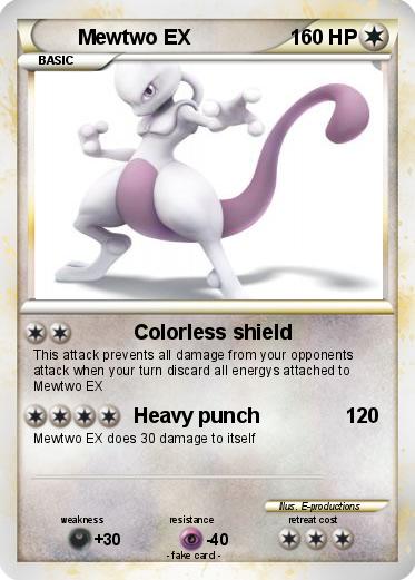 Pokemon Mewtwo EX