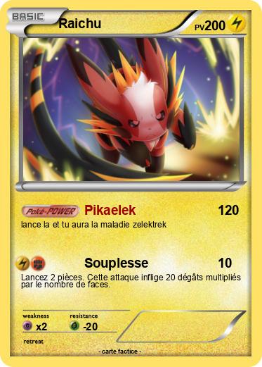 Pokemon Raichu