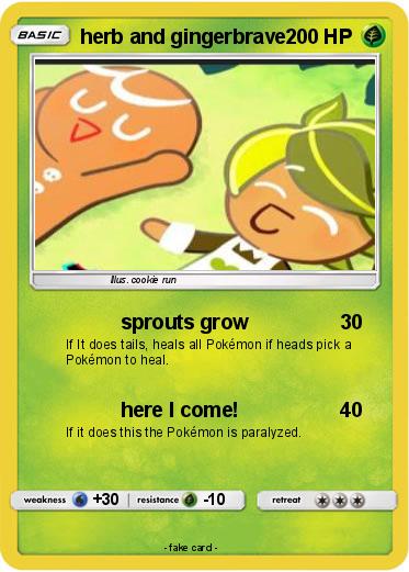 Pokemon herb and gingerbrave