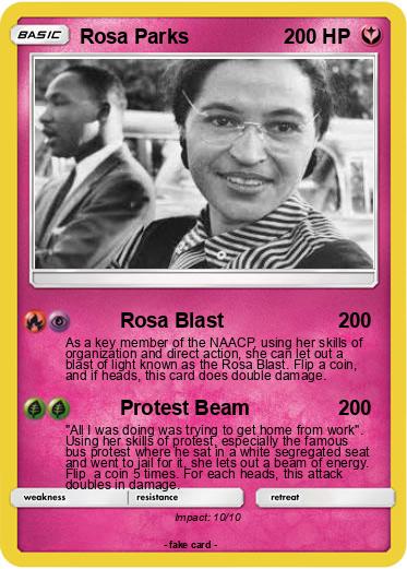 Pokemon Rosa Parks