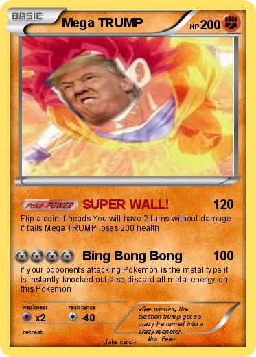 Pokemon Mega TRUMP