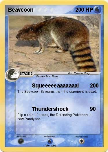 Pokemon Beavcoon