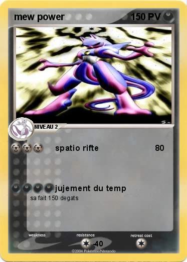 Pokemon mew power