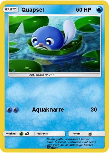 Pokemon Quapsel