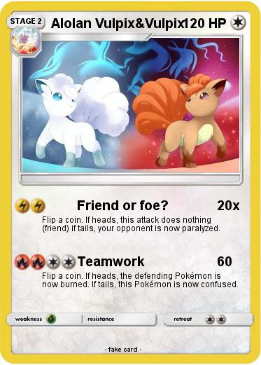 Pokemon Alolan Vulpix&Vulpix