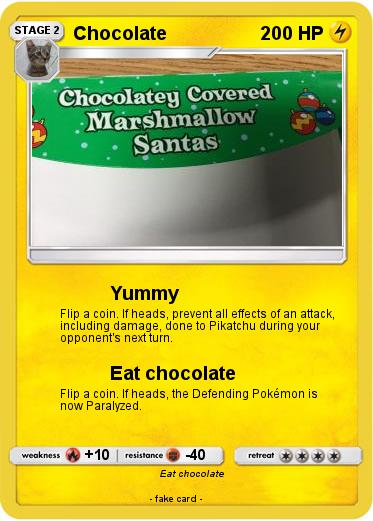 Pokemon Chocolate