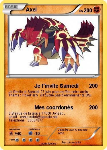 Pokemon Axel