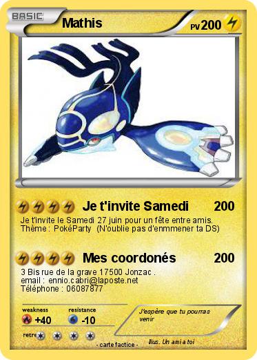 Pokemon Mathis