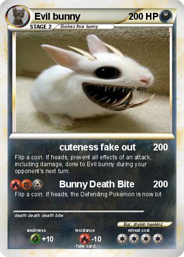 Pokemon Evil bunny