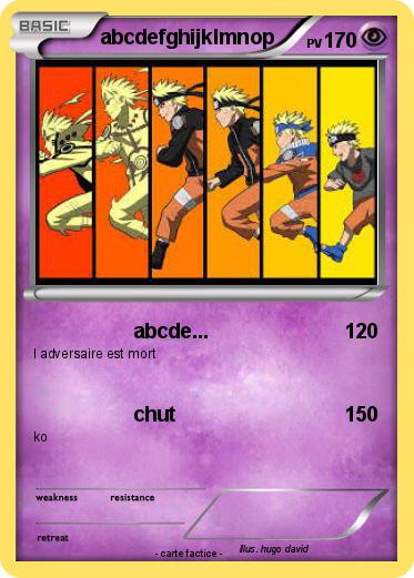 Pokemon abcdefghijklmnop