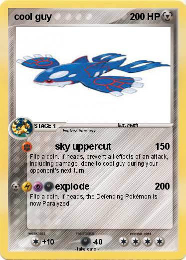 Pokemon cool guy