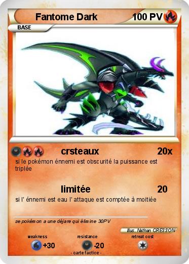 Pokemon Fantome Dark