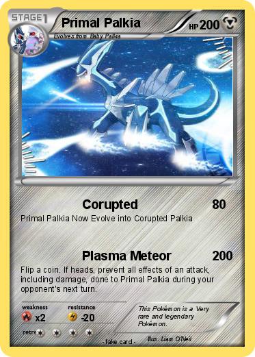 Pokemon Primal Palkia