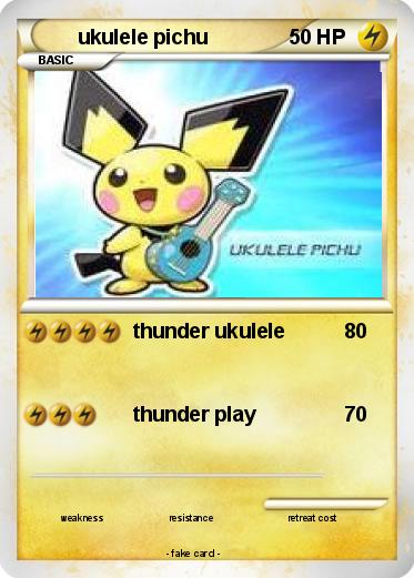 Pokemon ukulele pichu