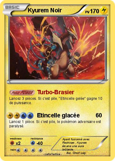 Pokemon Kyurem Noir