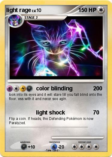 Pokemon light rage