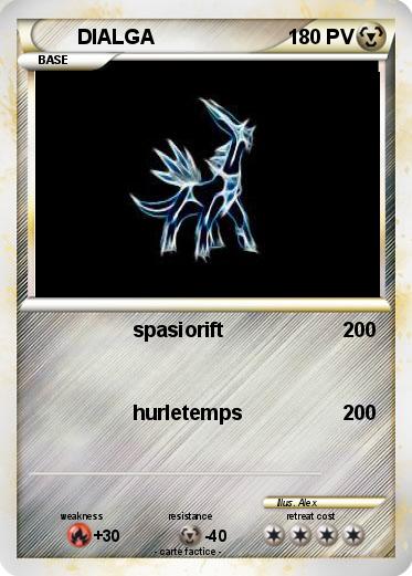 Pokemon DIALGA
