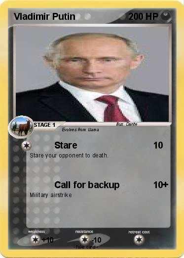 Pokemon Vladimir Putin