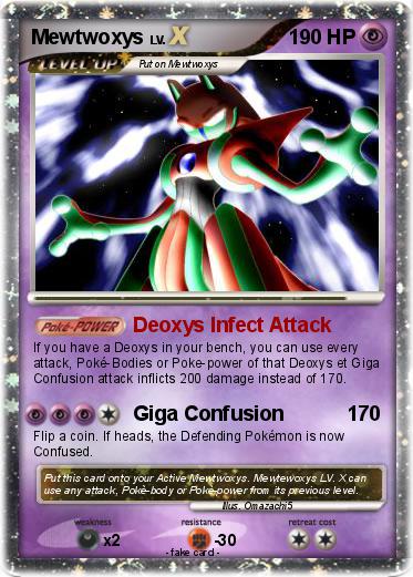 Pokemon Mewtwoxys