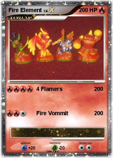 Pokemon Fire Element