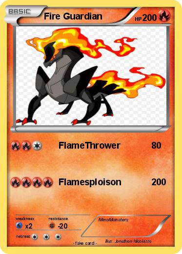 Pokemon Fire Guardian