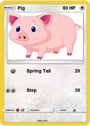 Pokemon Pig