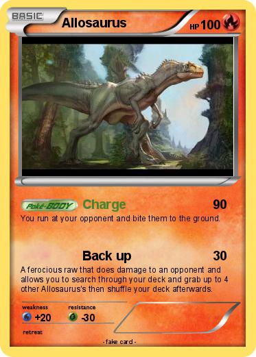 Pokemon Allosaurus