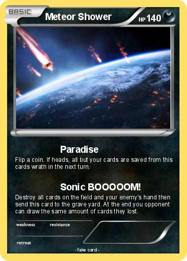 Pokemon Meteor Shower